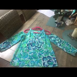 Lilly Pulitzer Silk Top xs